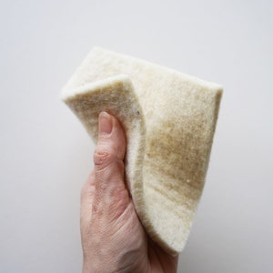 Regenerative Wool Sponge for Eco-Conscious Cleaning - Carbon-Reducing, Lasting, & Effective for All Uses- 2 PK