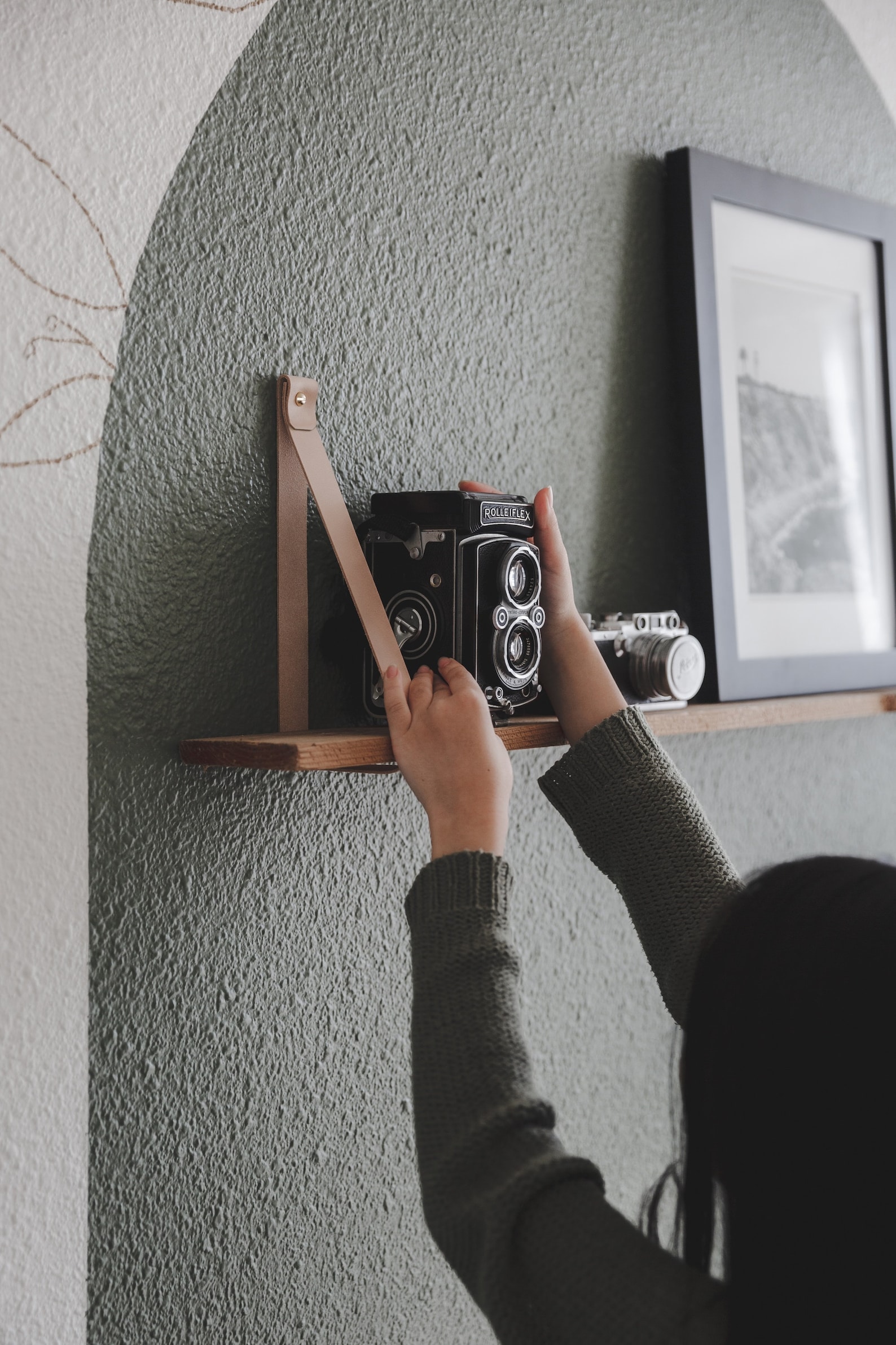 Custom Leather Wall Strap for Hanging Pillow Cushions Etsy