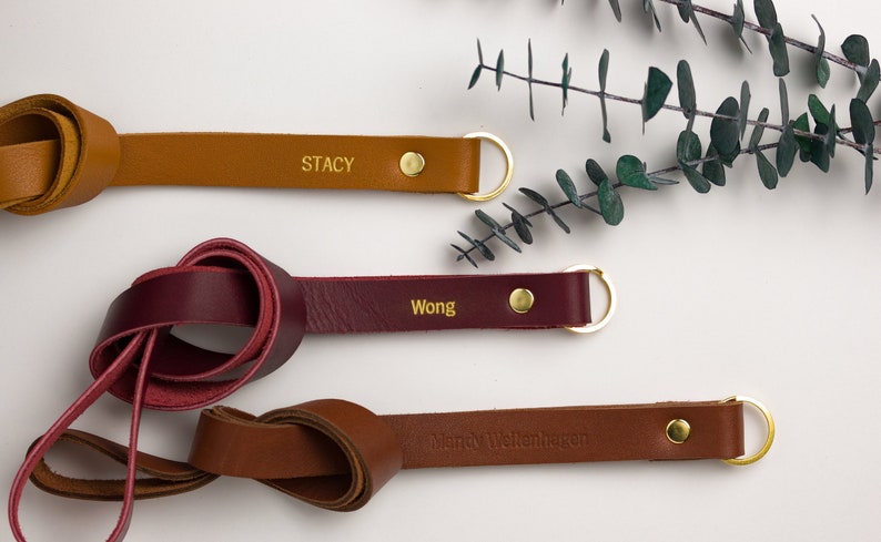 Thick lanyards displayed on a white background.