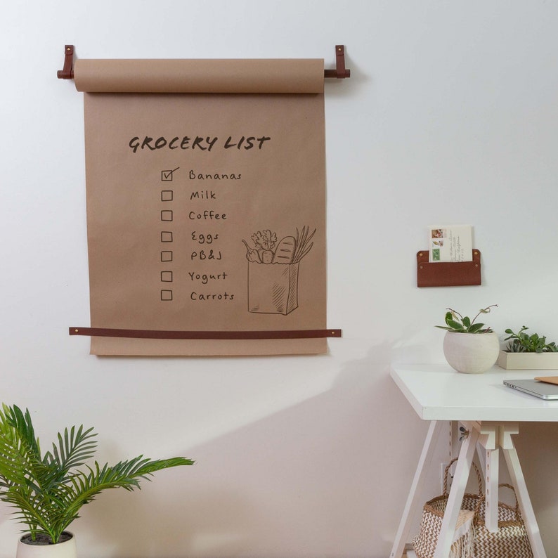 Wall Mounted Brown Butchers Paper Roll Holder - Etsy