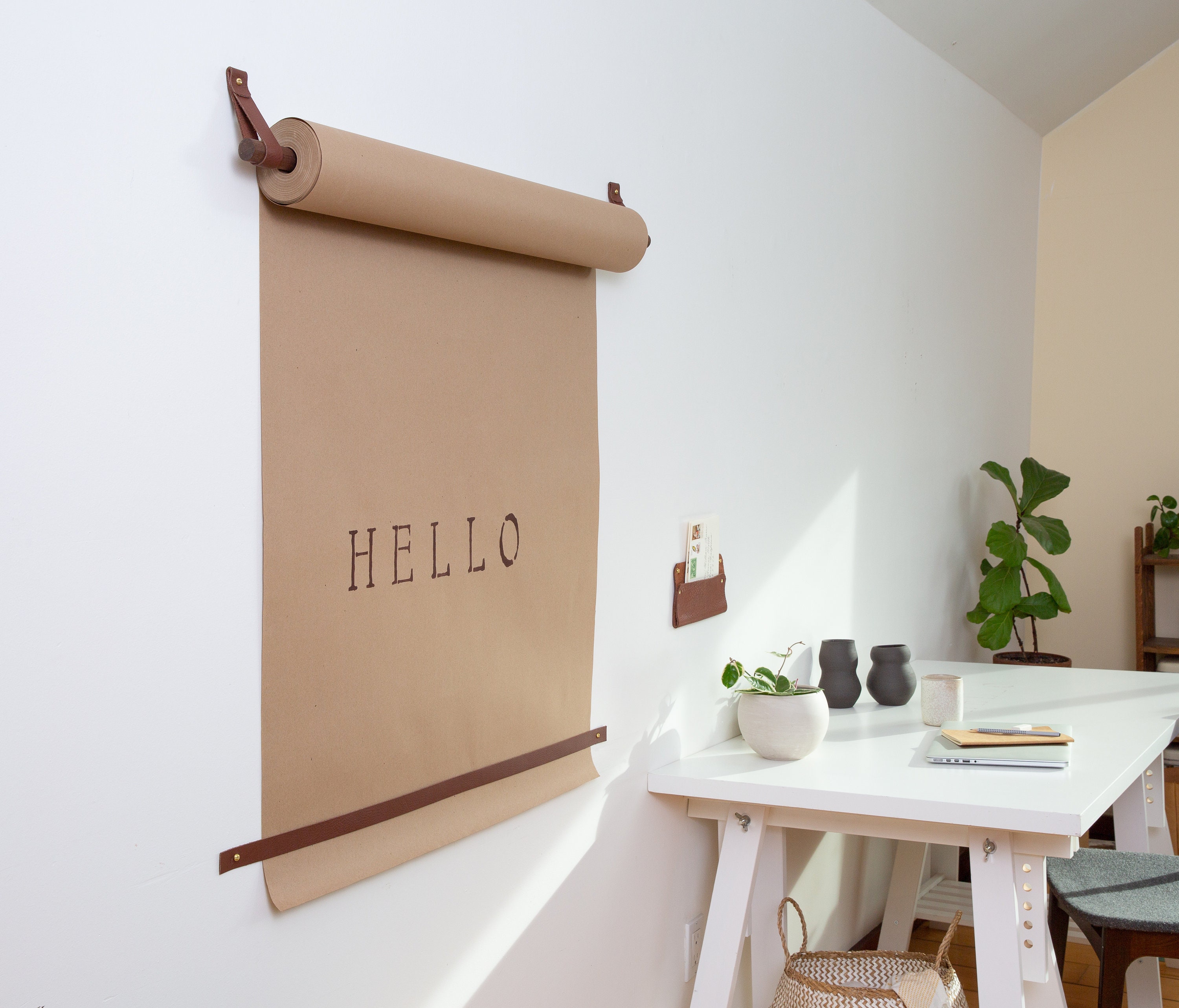 DIY Holder for Butcher Paper – Do Art Better