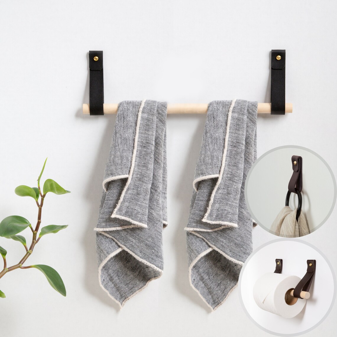 Bathroom Fixture Kit Includes Toilet Paper Holder Bath Towel - Etsy