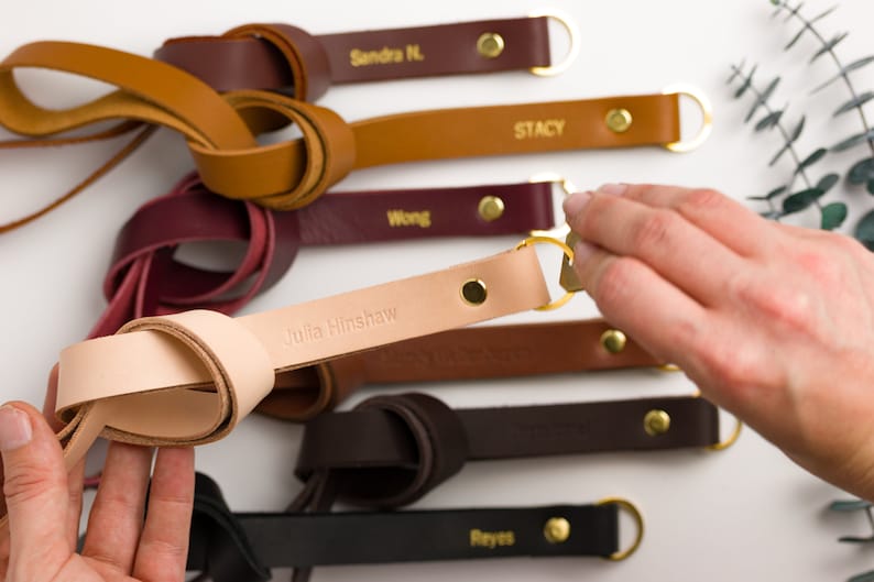 Thick lanyards displayed on a white background showing available colors.