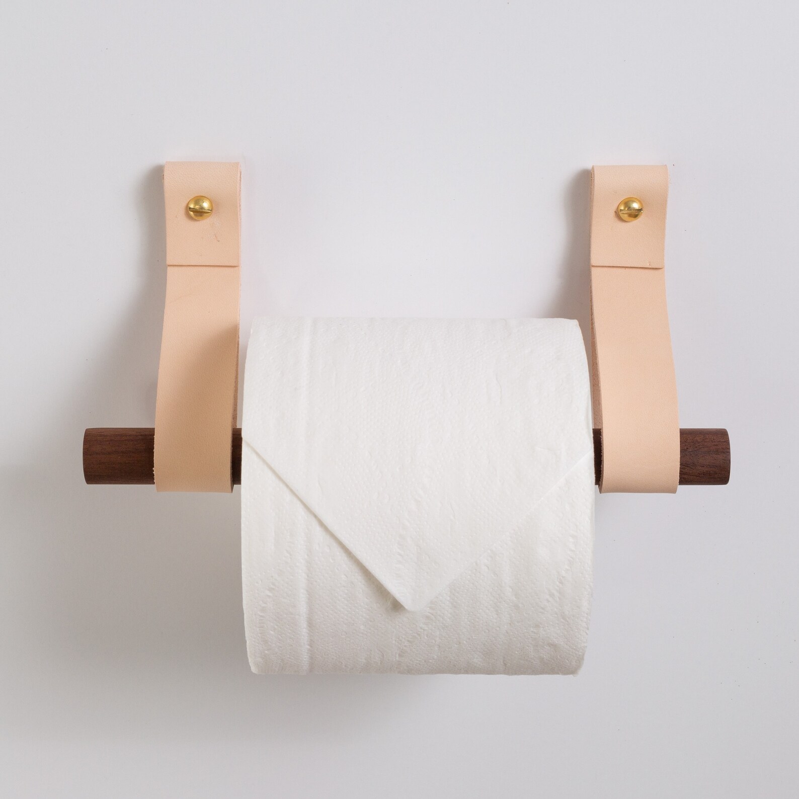 Modern Bathroom Hardware Kit Includes Leather Wall Mount Etsy