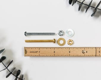 Bolt, Nut & Washer Hardware Set - Replacement Hardware for Keyaiira brand products