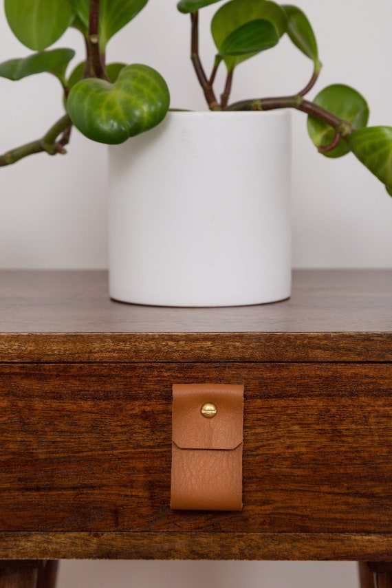 leather dresser knobs Unique Bargains Leather Dresser Drawer Door Cabinet Knobs and Pulls 4 Pcs : Target