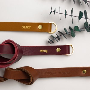 Lanyards displayed on a white background showing available colors.