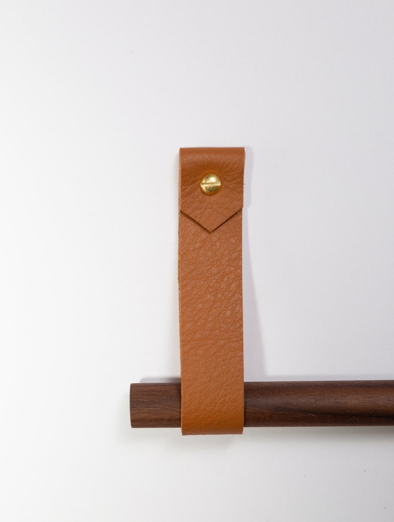 wooden dowel toilet paper holder