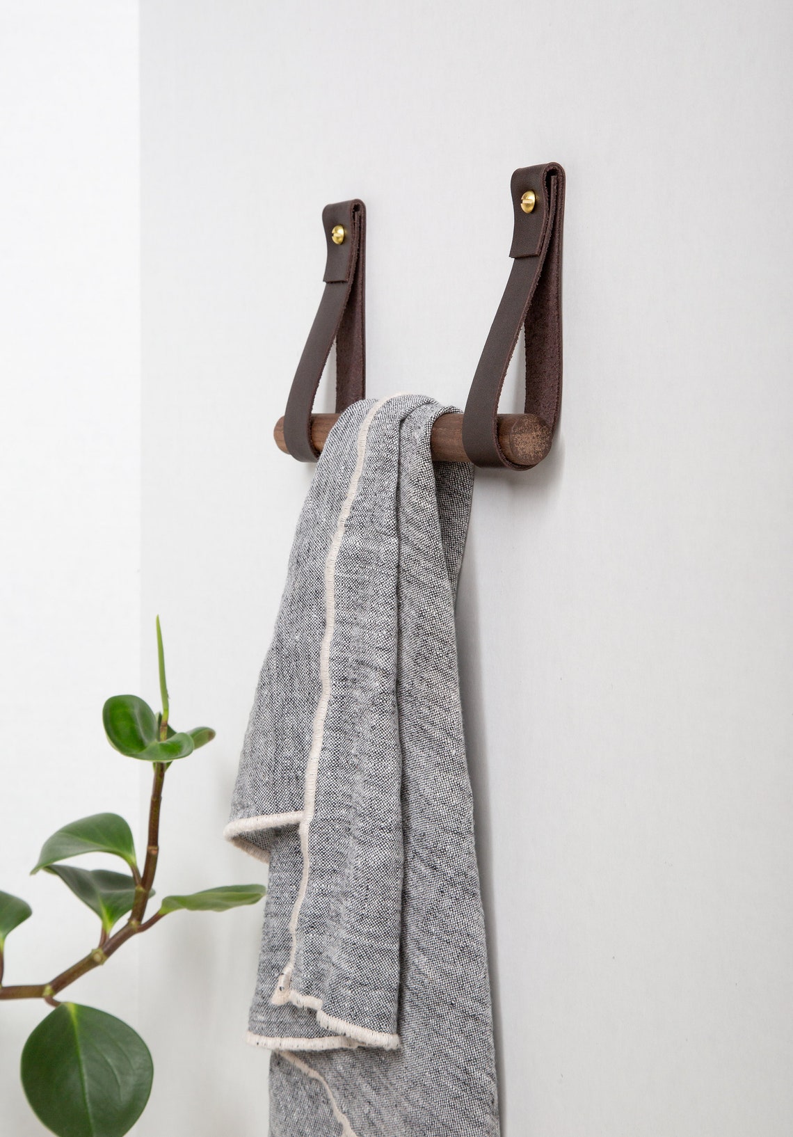 Towel Holder Kit kitchen & bath towel rack storage wall Etsy