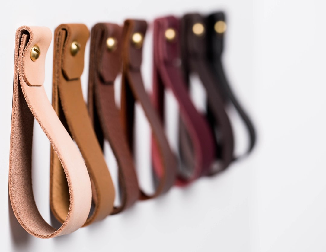 Leather Wall Hanging Strap Wall Hook Hanging Storage Home Decor Leather