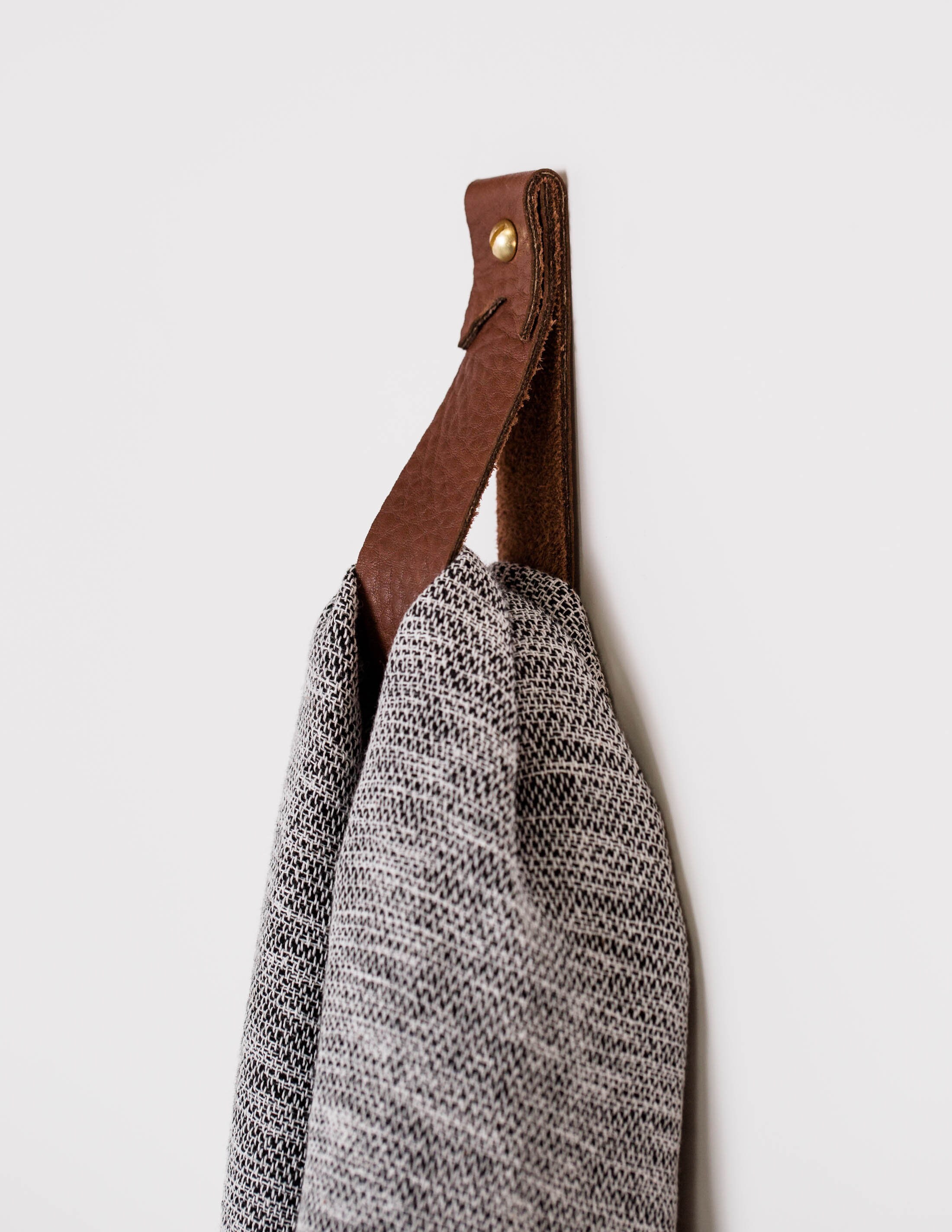 Sangle de Fixation Murale en Cuir | Crochet Mural| Rangement Suspendue Décoration Intérieure Cintre 