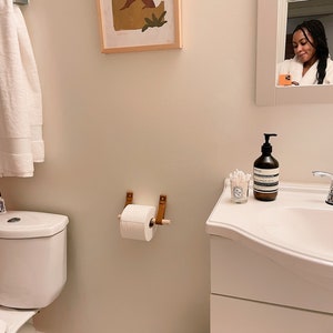 Toilet Paper Kit shown in a bathroom.