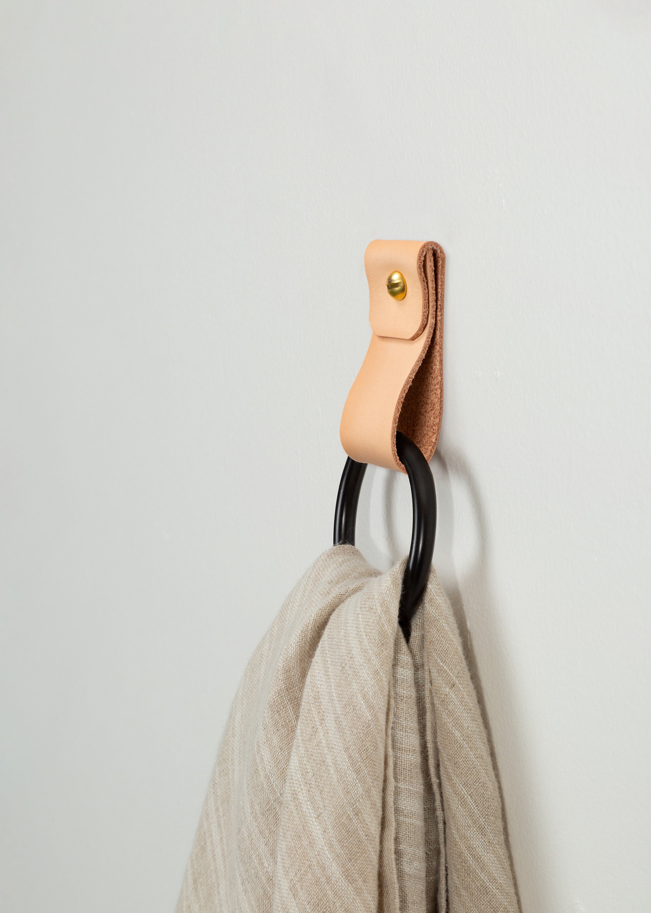 Lairuier 3-teiliges Badzubehör-Set – Handtuchring, Toilettenpapierhalter & Haken In Mattschwarz, Edelstahl, Wandmontage