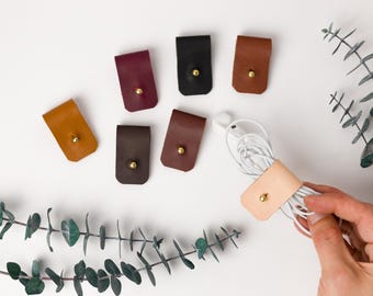 20 Leather Cord Holders Cord