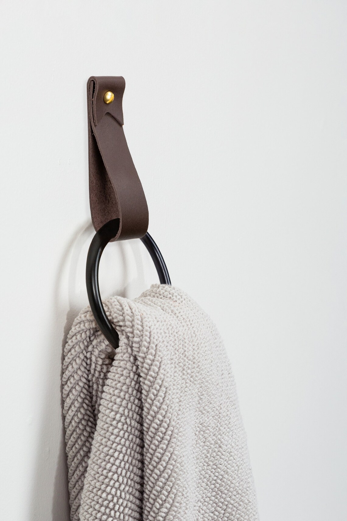 Leather Wall Hanging Strap Wall Hook Hanging Storage Home Etsy