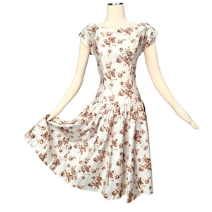 60s Fit Flare Dress - Etsy
