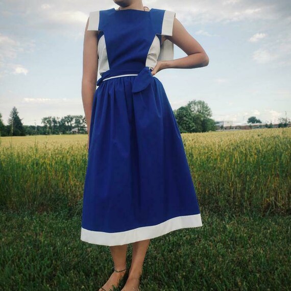 Vintage 1970s two piece super funky dress.