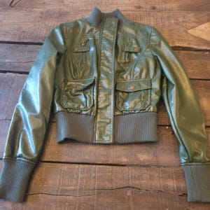 Early 2000s Leather Jacket - Etsy