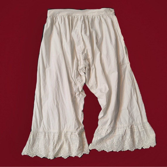 Antique Victorian lacey white bloomers!