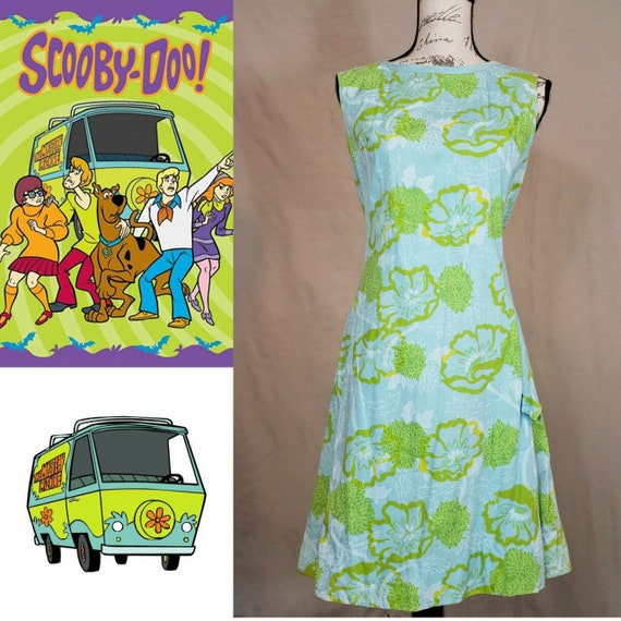 Fabulous vintage 1960s mod dress!