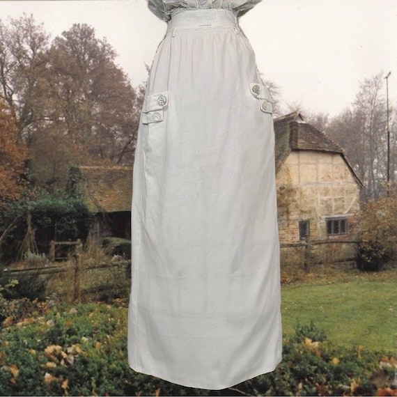 Incredible edwardian tennis skirt!