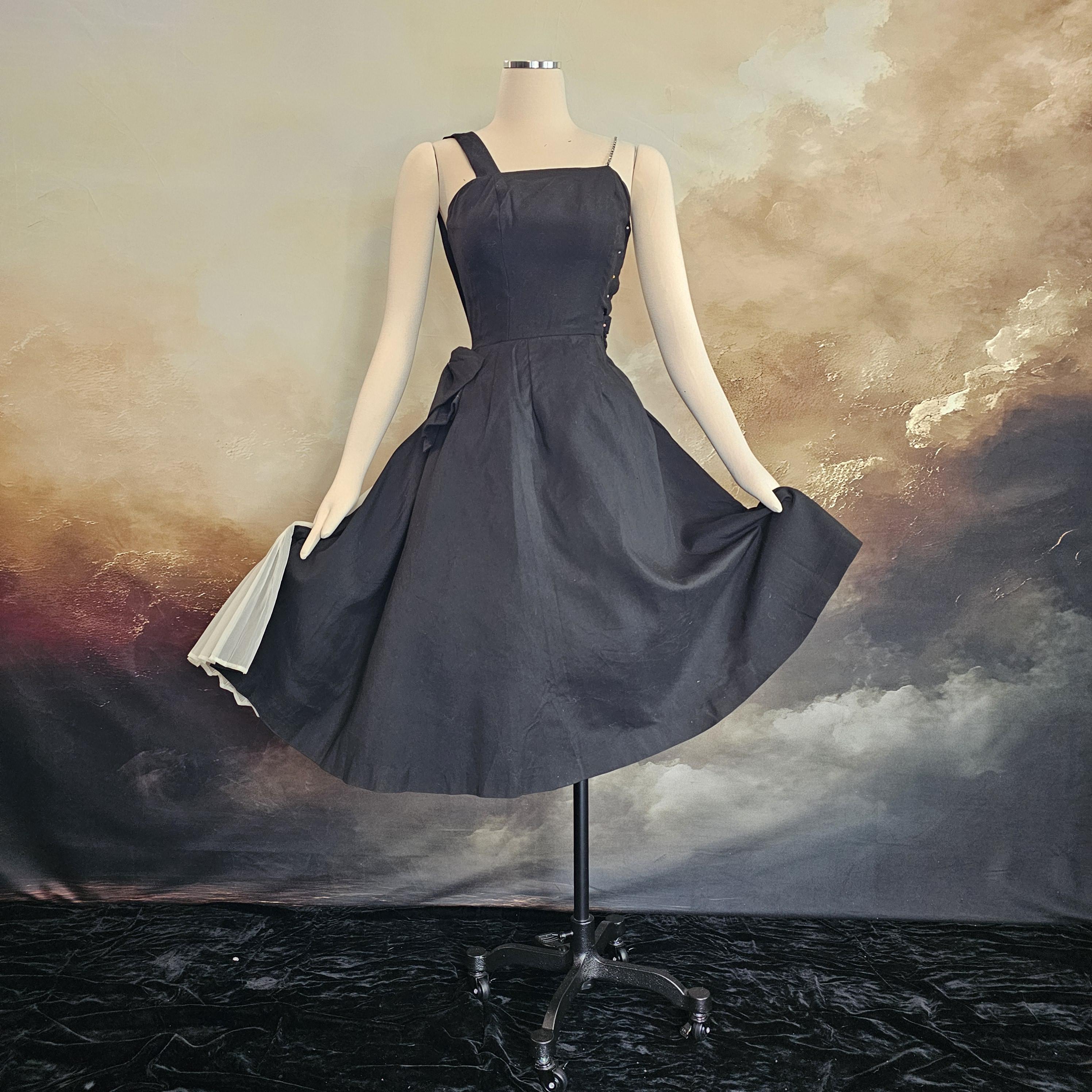 Vintage 50 Fit and Flare Dress - Etsy