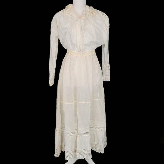 Antique edwardian 1900 1910s two piece set!