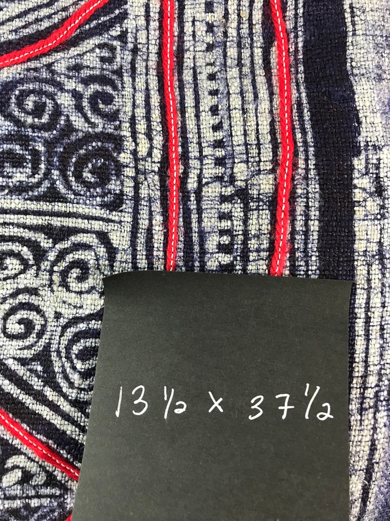 SuddenlySeen Tribal Design Pillowcase 14x38 Indie Woven Long Body Pillow Cover Navy Blue