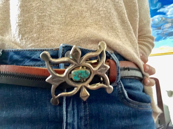 zuni belt buckle