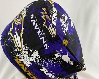 Reversible Baltimore Ravens Scrub Cap 