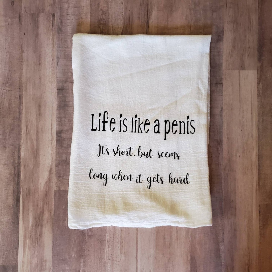 Adult Kitchen Towels/funny Kitchen Towels/adult Humor/adult  Gifts/inappropriate Gifts/penis Jokes Gifts/funny Sayings/funny Towels 