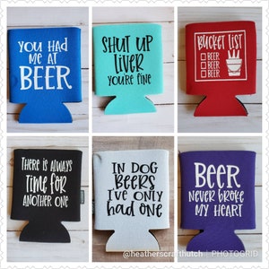 Fun Can Coolers/Funny Can Coolers/Adult Humor Gifts/Can Wrap/Can Coolies/Beer Drink Holder Insulated/Huggies/Drink Holders Stocking Stuffers