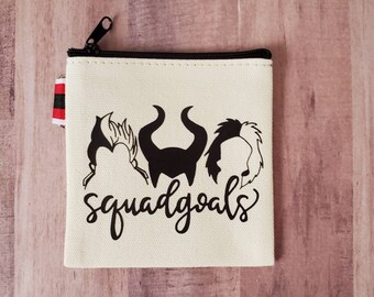 Villains Tiny Coin Purse Pouch