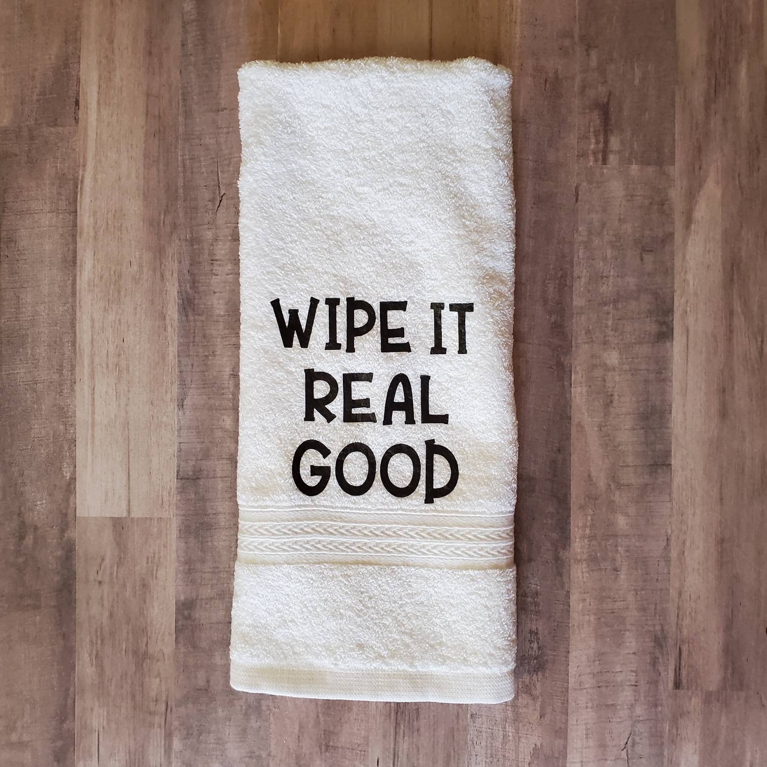 Funny Bathroom Hand Towels/bathroom Towels/guest Towels Funny | Etsy