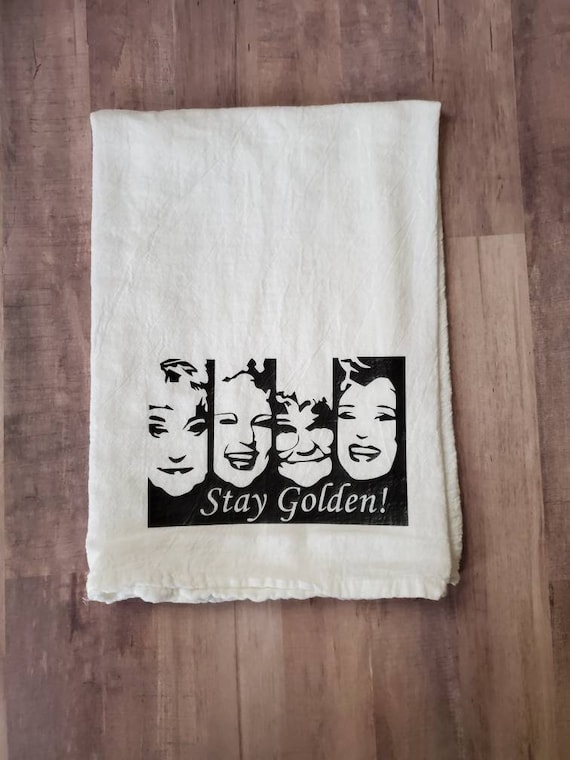 Golden Girls Dish Towels Cute Kitchen Towels Kitchen Decor Golden Girls Funny  Kitchen Towels 