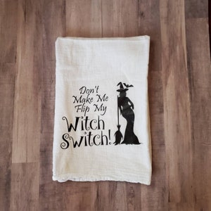 Witch Dish Towel/Witch Gifts/Spells/Witch Dish Towels/Witch Decor/Funny Kitchen Towels/Funny Tea Towels/Funny Gifts/ Friend Gifts
