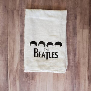 Beatles Dish Towel/Beatles Gifts/Beatles Lover/Beatles Gift Ideas Beatles Kitchen Towels