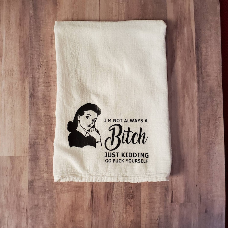 Adult Humor Dish Towel Etsy