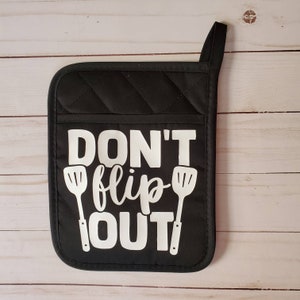 Funny Hot Pads Funny Pot Holders Kitchen Decor Gifts Mom Grandma Gifts