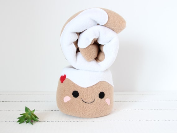 cinnamon roll stuffed animal