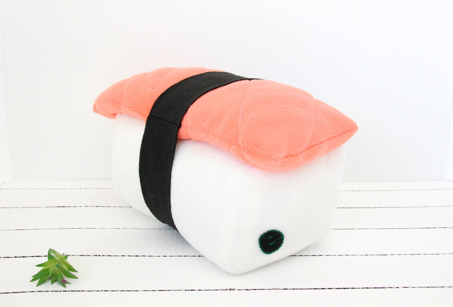 Salmon Sushi Plush Sushi Stuffed Animal Stuffed Sushi Sushi - Etsy