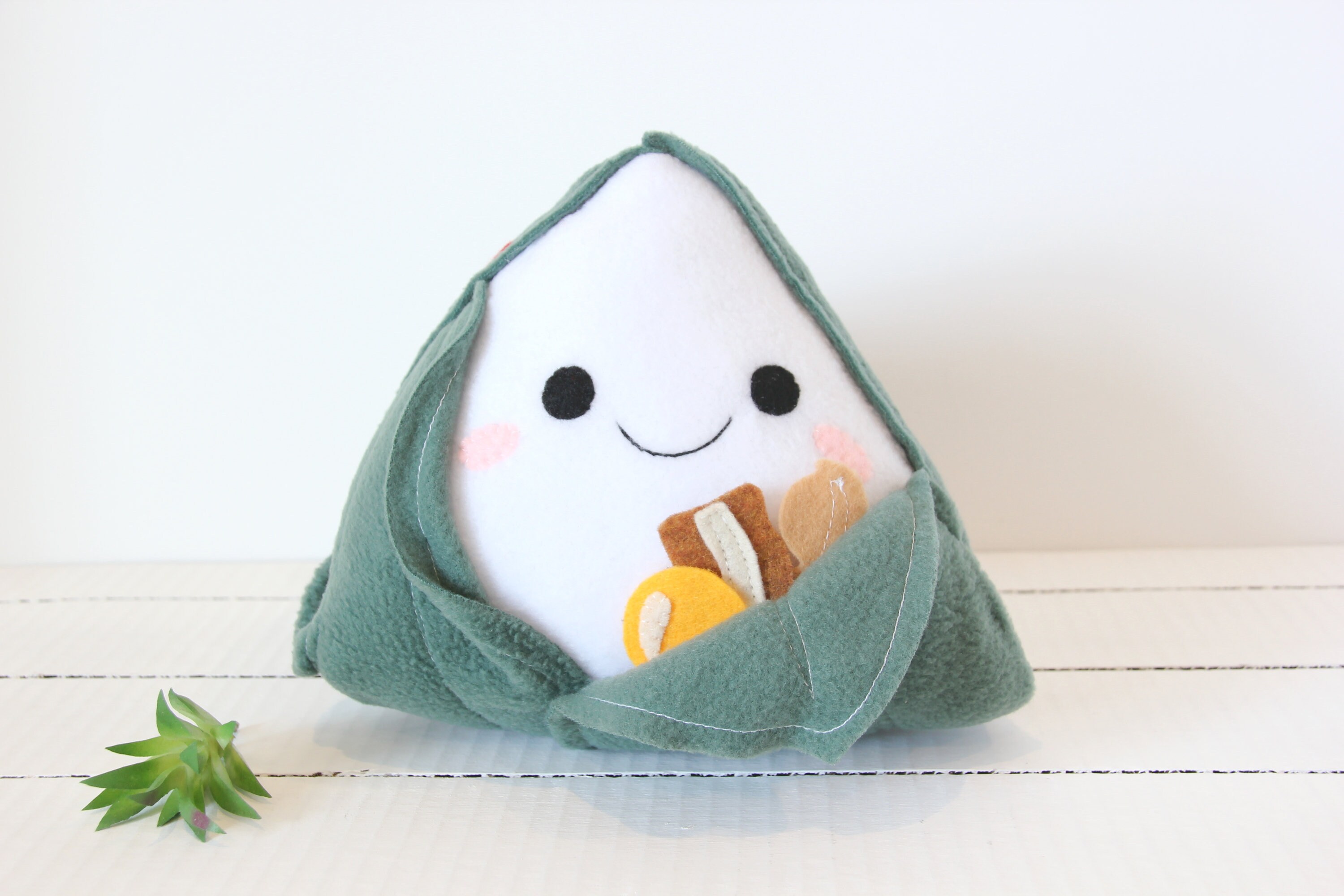 Sticky Rice Dumpling Plush Sticky Rice Plush Sticky Rice Etsy