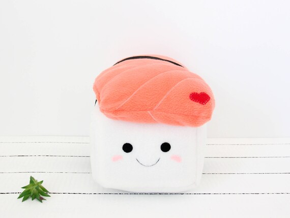 salmon sushi plush