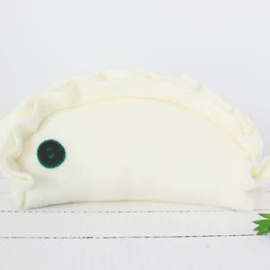 Dumpling Plush, Food Plush, Dim Sum Plush, Dim Sum, Potsticker Plush, Gyoza Plush, Dumpling Plushie, Stuffed Animal image 4