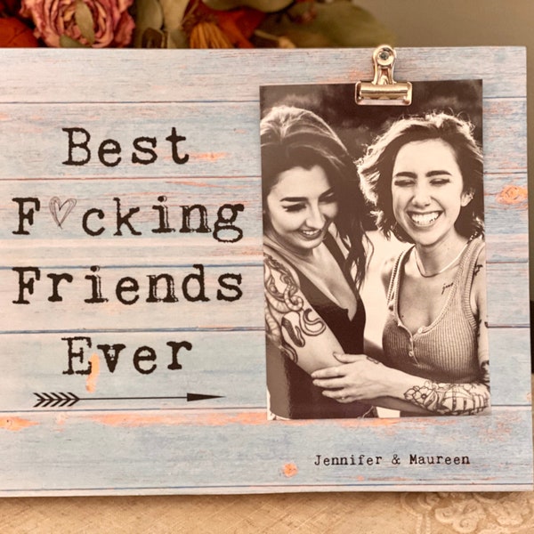 Best Friends Gift| Friend Custom/Personalized Photo Frame | Friend Birthday | BFF Present
