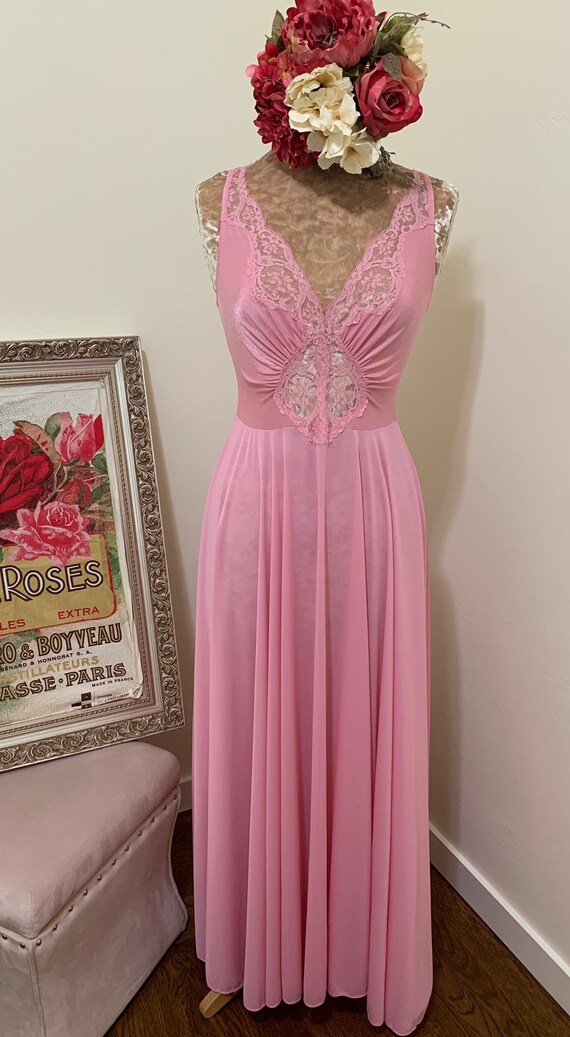 New~Briar Rose Pink Olga Nightgown - image 4