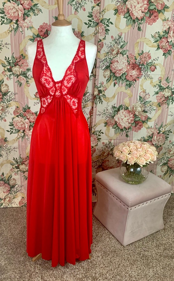 New~Rose Red Olga Nightgown set - image 7