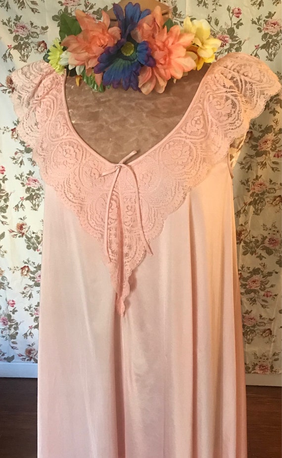 Pale Peach Olga in size Small