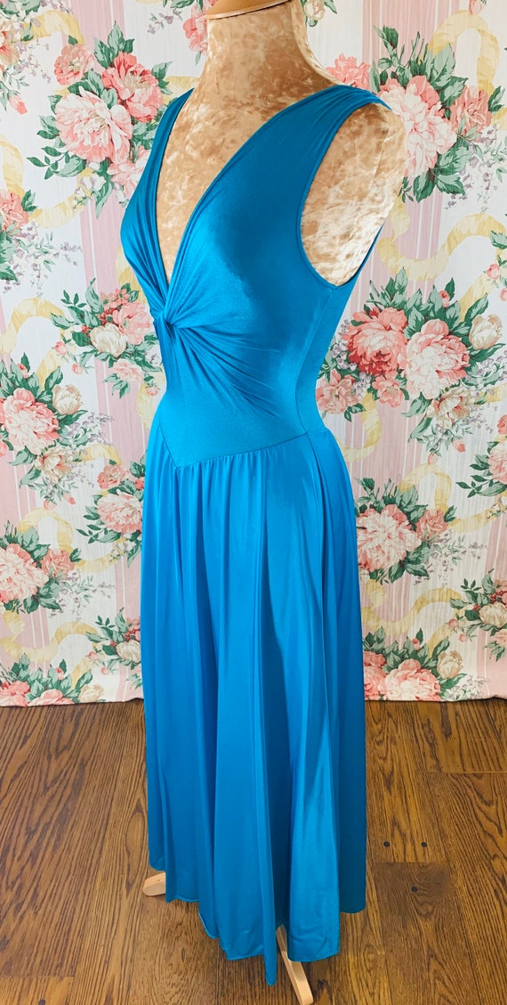 New~Sea Maiden Blue Olga Nightgown - image 3