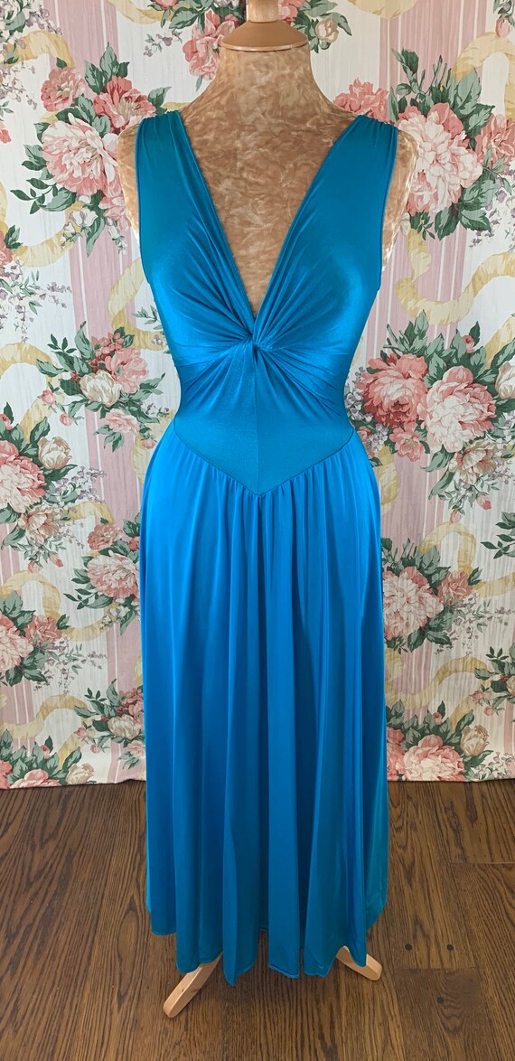 New~Sea Maiden Blue Olga Nightgown - image 4